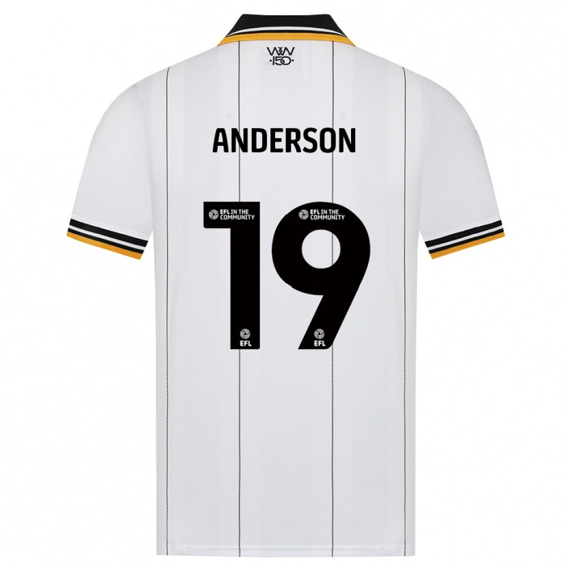 Danxen Herren Becky Anderson #19 Orange Weiß Schwarz Auswärtstrikot Trikot 2026/27 T-Shirt Schweiz