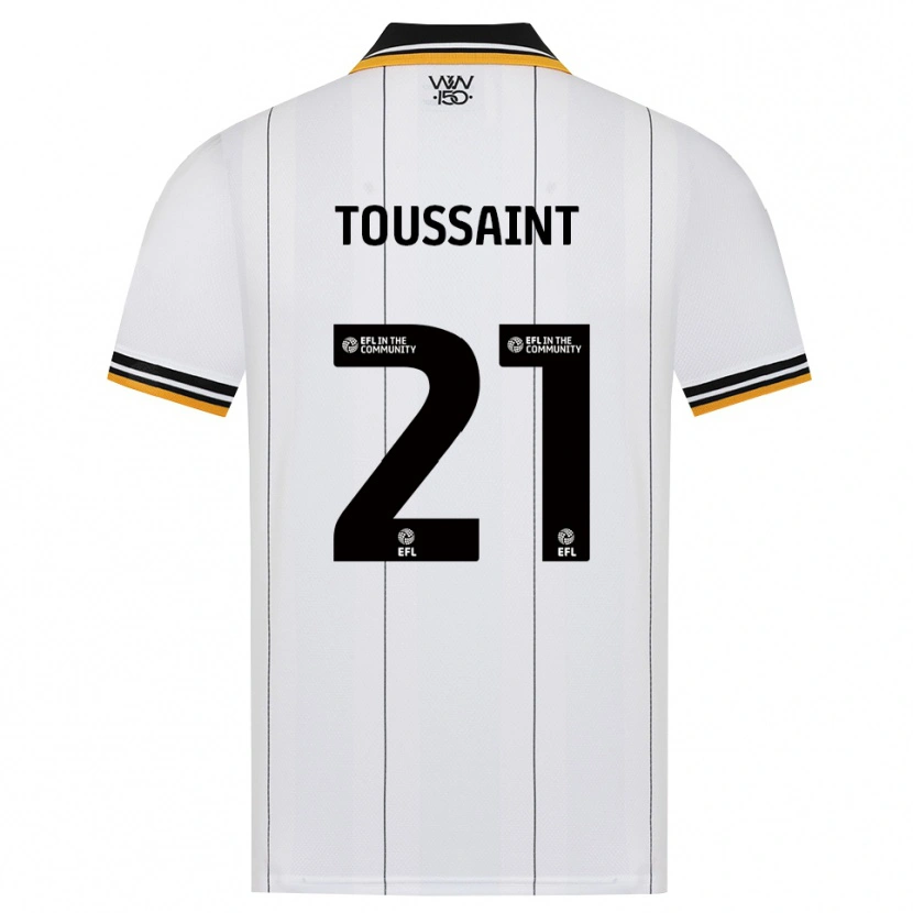 Danxen Herren Destiney Toussaint #21 Orange Weiß Schwarz Auswärtstrikot Trikot 2026/27 T-Shirt Schweiz
