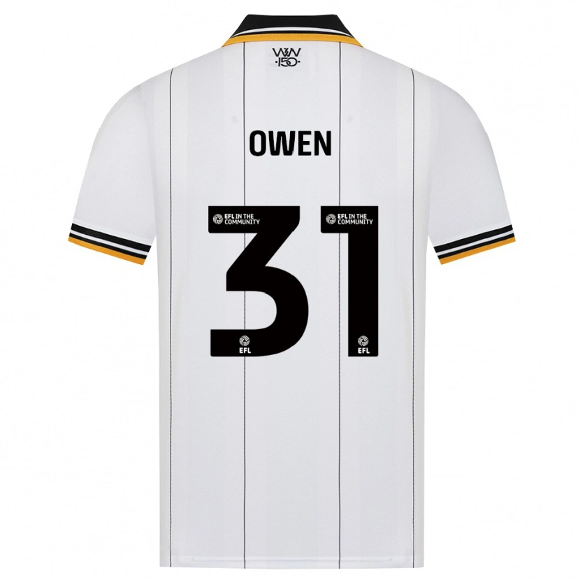 Danxen Herren Skye Owen #31 Orange Weiß Schwarz Auswärtstrikot Trikot 2026/27 T-Shirt Schweiz
