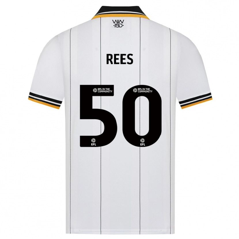 Danxen Herren Mason Rees #50 Orange Weiß Schwarz Auswärtstrikot Trikot 2026/27 T-Shirt Schweiz