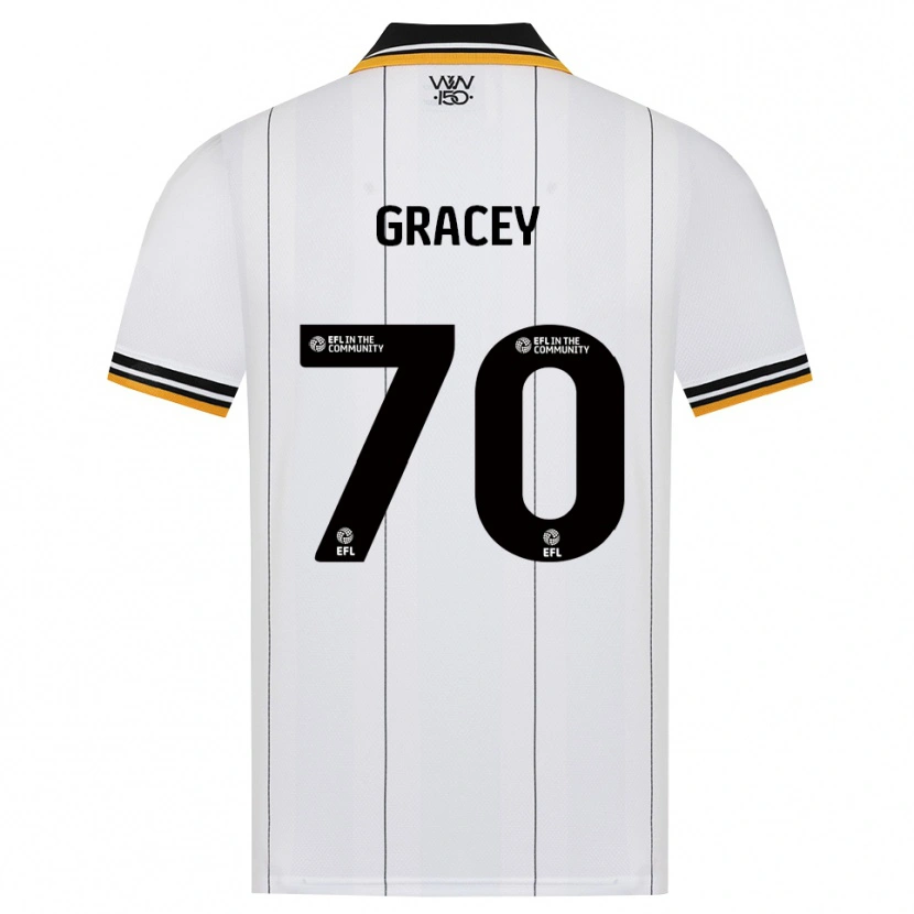 Danxen Herren Josh Gracey #70 Orange Weiß Schwarz Auswärtstrikot Trikot 2026/27 T-Shirt Schweiz