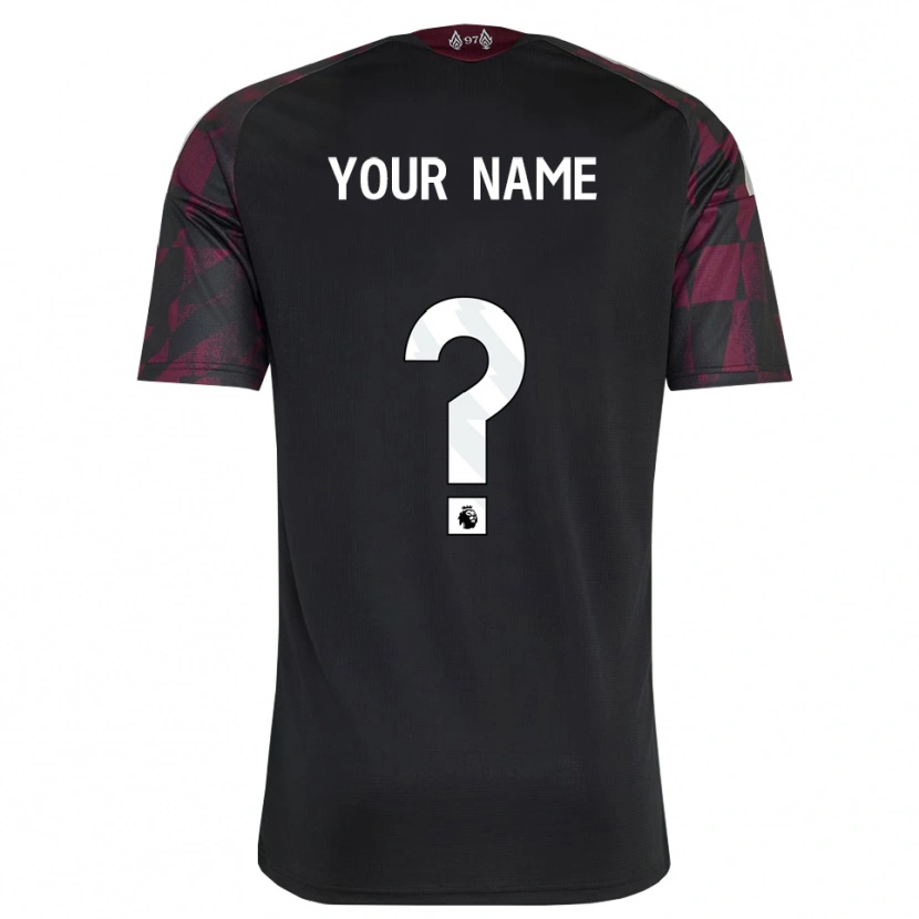 Danxen Herren Ihren Namen #0 Schwarz Weiß Violett Ausweichtrikot Trikot 2026/27 T-Shirt Schweiz