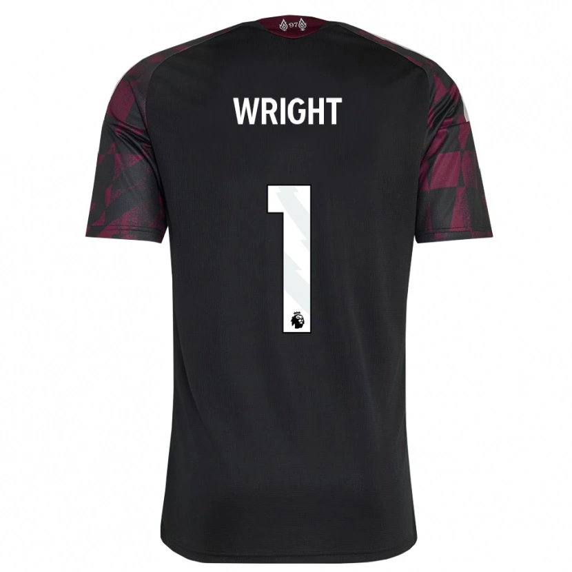Danxen Herren Matty Wright #1 Schwarz Weiß Violett Ausweichtrikot Trikot 2026/27 T-Shirt Schweiz