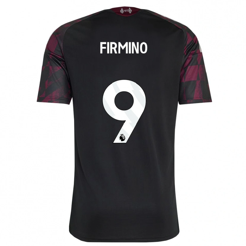 Danxen Herren Roberto Firmino #9 Schwarz Weiß Violett Ausweichtrikot Trikot 2026/27 T-Shirt Schweiz