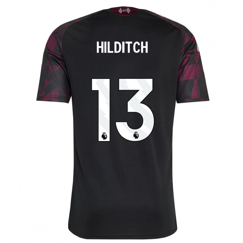 Danxen Herren James Hilditch #13 Schwarz Weiß Violett Ausweichtrikot Trikot 2026/27 T-Shirt Schweiz