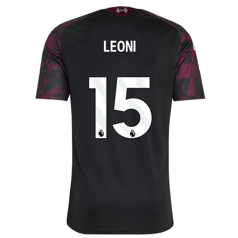 Danxen Herren Giovanni Leoni #15 Schwarz Weiß Violett Ausweichtrikot Trikot 2026/27 T-Shirt Schweiz
