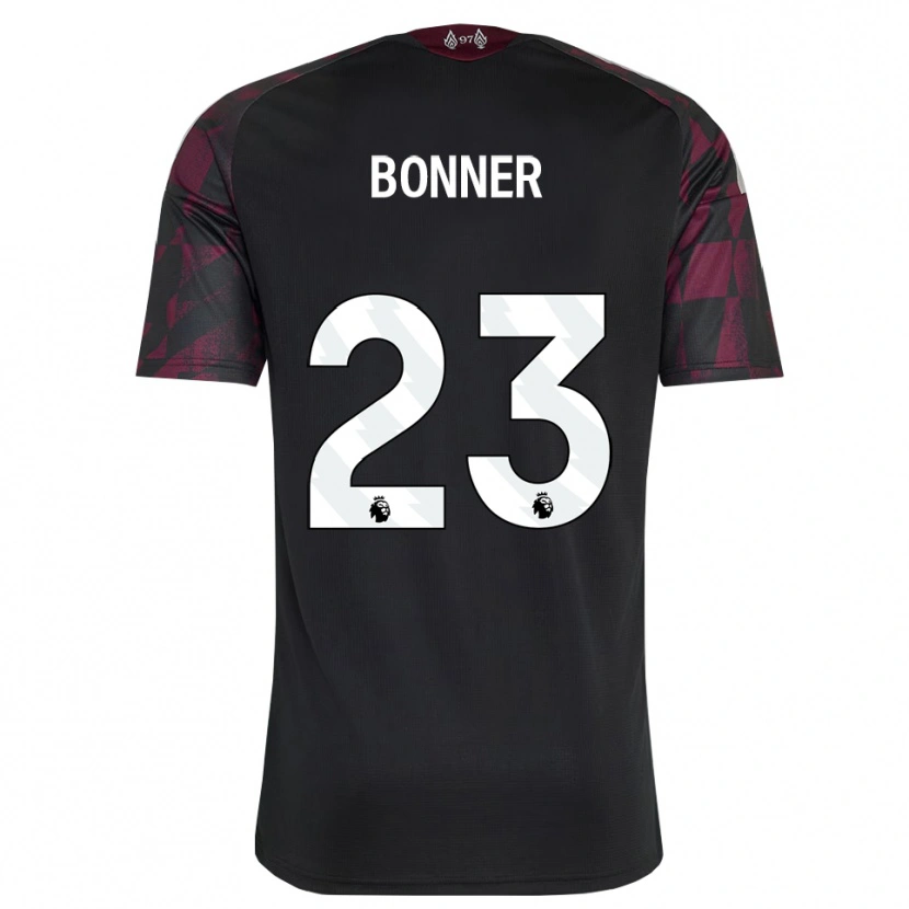 Danxen Herren Gemma Bonner #23 Schwarz Weiß Violett Ausweichtrikot Trikot 2026/27 T-Shirt Schweiz