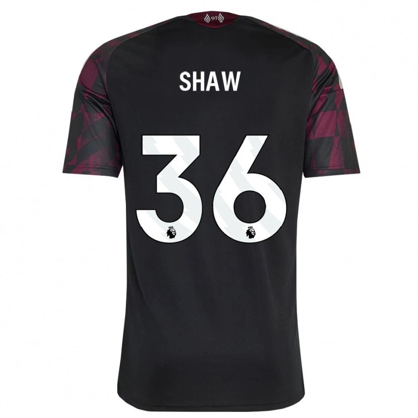 Danxen Herren Zara Shaw #36 Schwarz Weiß Violett Ausweichtrikot Trikot 2026/27 T-Shirt Schweiz