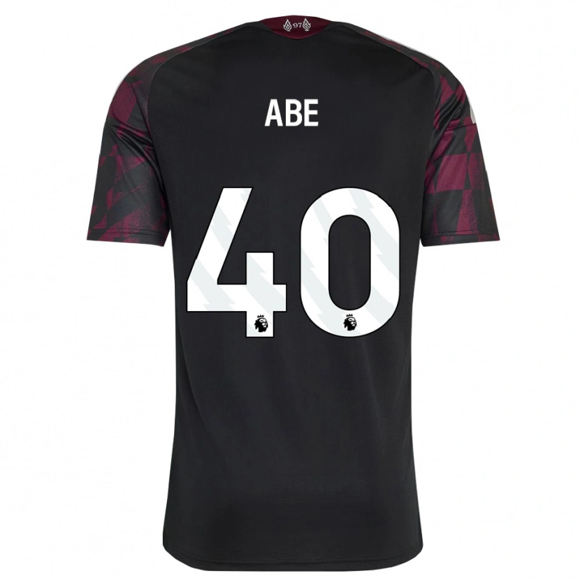 Danxen Herren Joshua Abe #40 Schwarz Weiß Violett Ausweichtrikot Trikot 2026/27 T-Shirt Schweiz