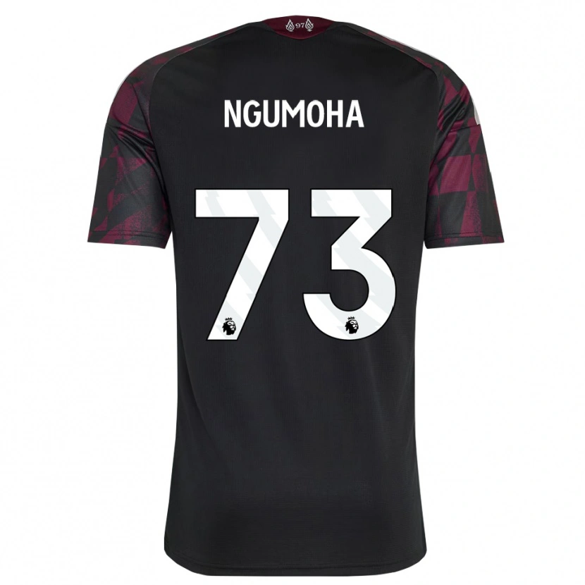 Danxen Herren Rio Ngumoha #73 Schwarz Weiß Violett Ausweichtrikot Trikot 2026/27 T-Shirt Schweiz