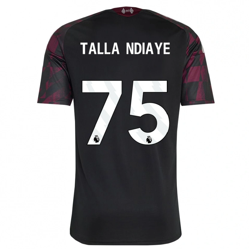 Danxen Herren Mor Talla Ndiaye #75 Schwarz Weiß Violett Ausweichtrikot Trikot 2026/27 T-Shirt Schweiz