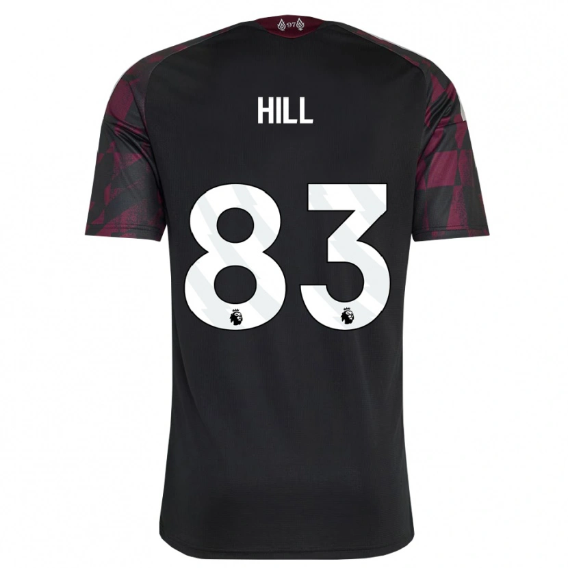 Danxen Herren Thomas Hill #83 Schwarz Weiß Violett Ausweichtrikot Trikot 2026/27 T-Shirt Schweiz