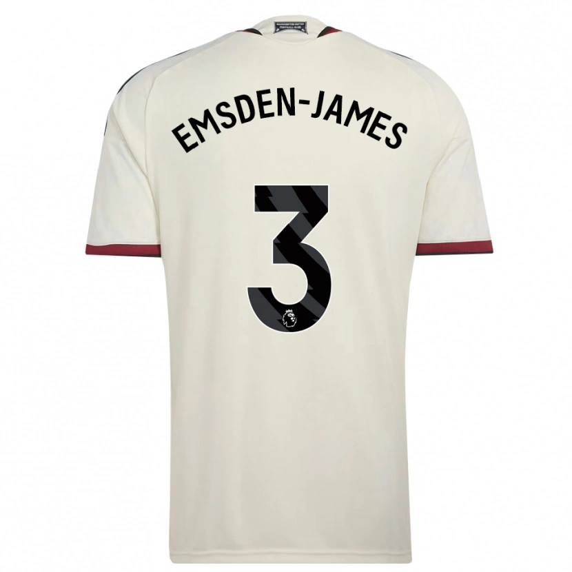 Danxen Herren Harley Emsden-James #3 Beige Schwarz Rot Ausweichtrikot Trikot 2026/27 T-Shirt Schweiz