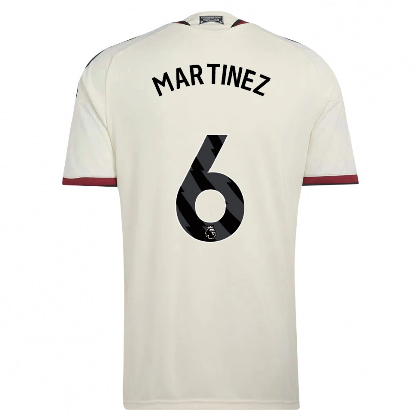 Danxen Herren Lisandro Martínez #6 Beige Schwarz Rot Ausweichtrikot Trikot 2026/27 T-Shirt Schweiz