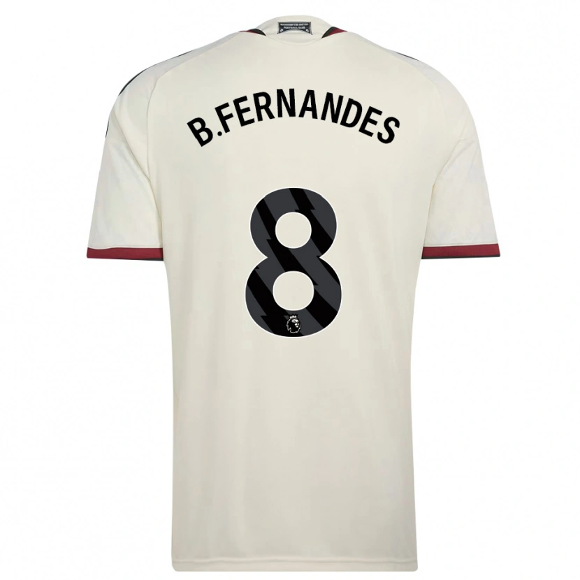 Danxen Herren Bruno Fernandes #8 Beige Schwarz Rot Ausweichtrikot Trikot 2026/27 T-Shirt Schweiz
