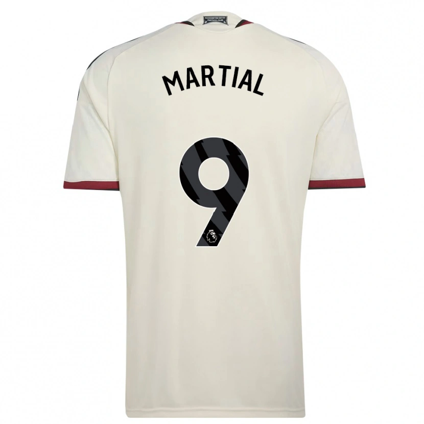 Danxen Herren Anthony Martial #9 Beige Schwarz Rot Ausweichtrikot Trikot 2026/27 T-Shirt Schweiz