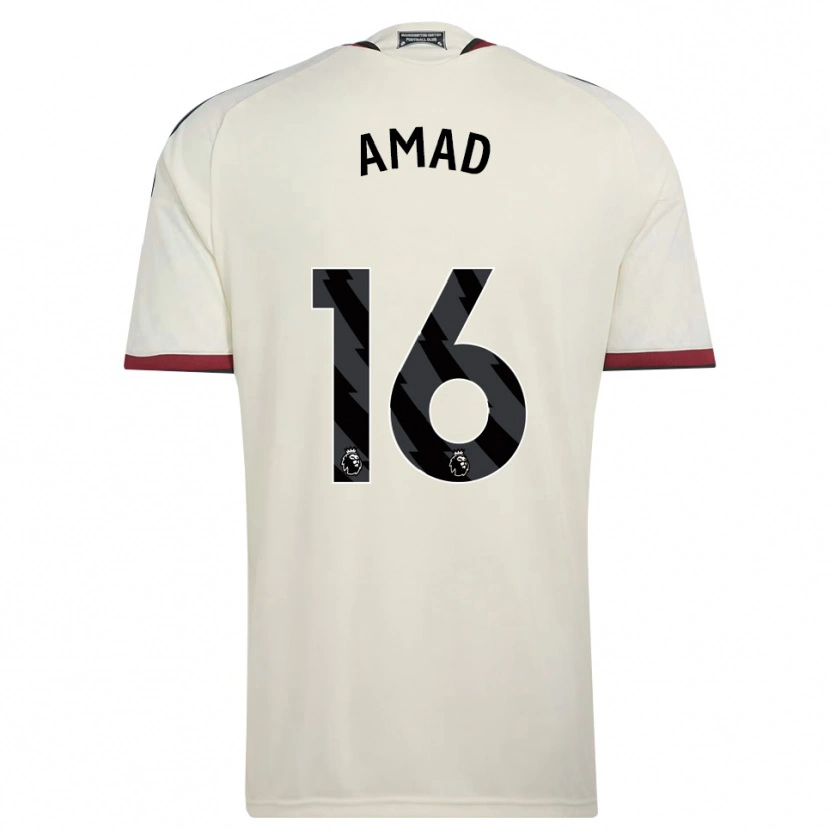 Danxen Herren Amad Diallo #16 Beige Schwarz Rot Ausweichtrikot Trikot 2026/27 T-Shirt Schweiz
