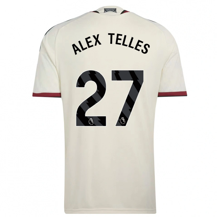 Danxen Herren Alex Nicolao Telles #27 Beige Schwarz Rot Ausweichtrikot Trikot 2026/27 T-Shirt Schweiz