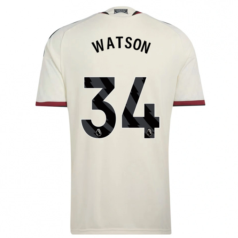 Danxen Herren Emma Watson #34 Beige Schwarz Rot Ausweichtrikot Trikot 2026/27 T-Shirt Schweiz