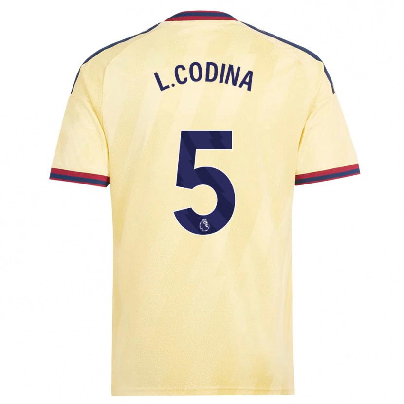 Danxen Herren Laia Codina #5 Hell Gelb Mitternachtsblau Ausweichtrikot Trikot 2026/27 T-Shirt Schweiz