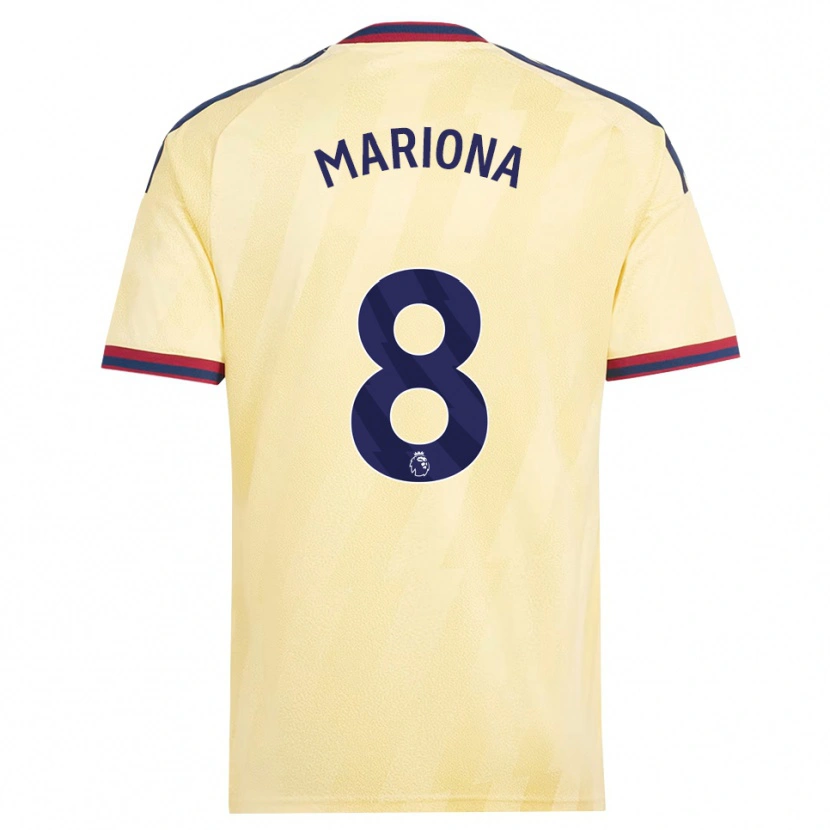 Danxen Herren Mariona Caldentey #8 Hell Gelb Mitternachtsblau Ausweichtrikot Trikot 2026/27 T-Shirt Schweiz