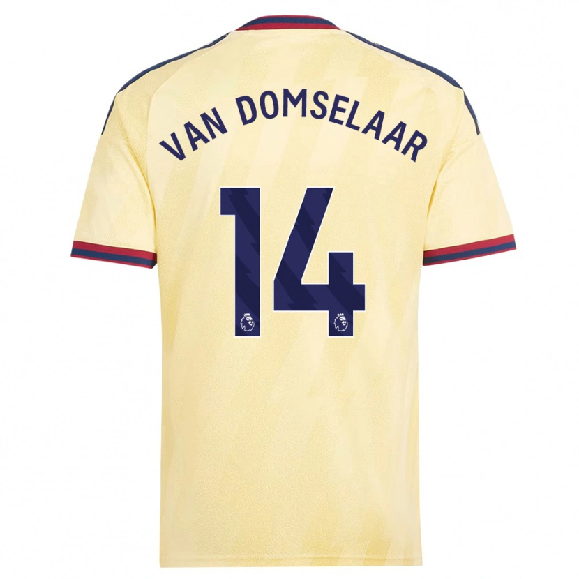 Danxen Herren Daphne Van Domselaar #14 Hell Gelb Mitternachtsblau Ausweichtrikot Trikot 2026/27 T-Shirt Schweiz