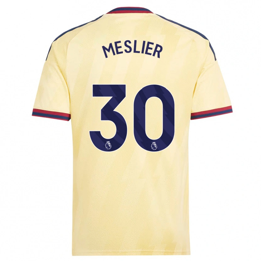 Danxen Herren Illan Meslier #30 Hell Gelb Mitternachtsblau Ausweichtrikot Trikot 2026/27 T-Shirt Schweiz