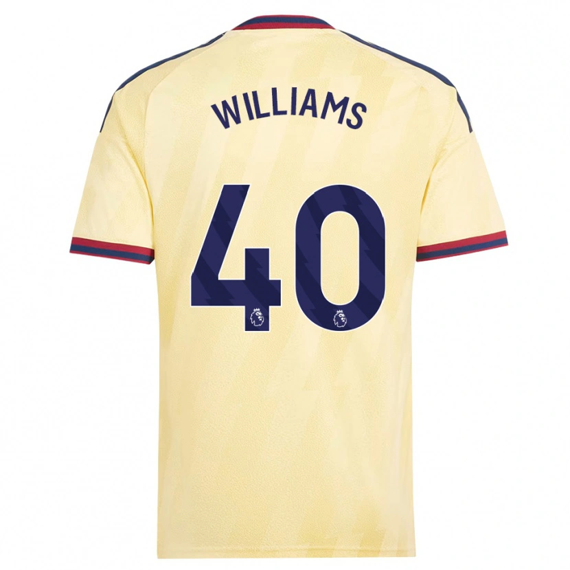 Danxen Herren Naomi Williams #40 Hell Gelb Mitternachtsblau Ausweichtrikot Trikot 2026/27 T-Shirt Schweiz