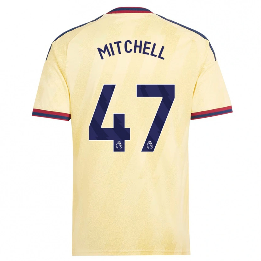 Danxen Herren Remy Mitchell #47 Hell Gelb Mitternachtsblau Ausweichtrikot Trikot 2026/27 T-Shirt Schweiz