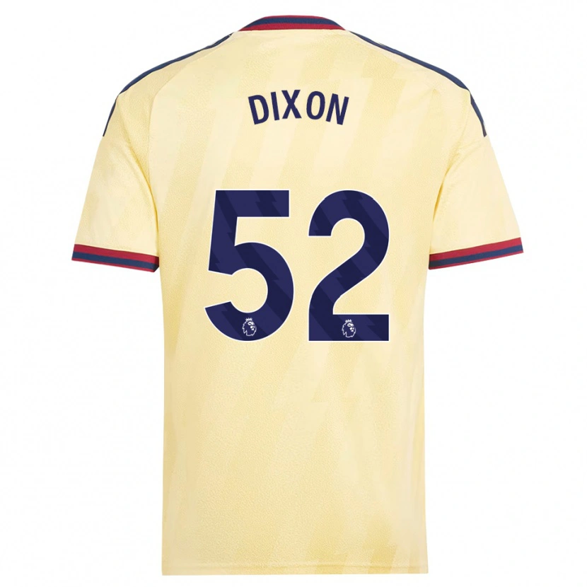 Danxen Herren Jaden Dixon #52 Hell Gelb Mitternachtsblau Ausweichtrikot Trikot 2026/27 T-Shirt Schweiz