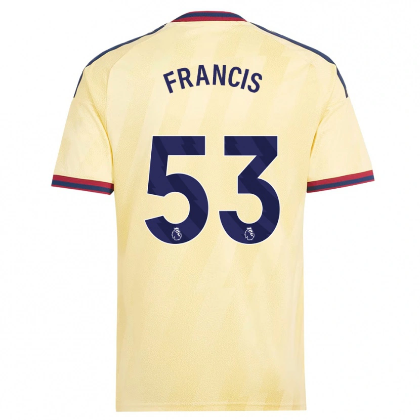 Danxen Herren Jack Henry Francis #53 Hell Gelb Mitternachtsblau Ausweichtrikot Trikot 2026/27 T-Shirt Schweiz