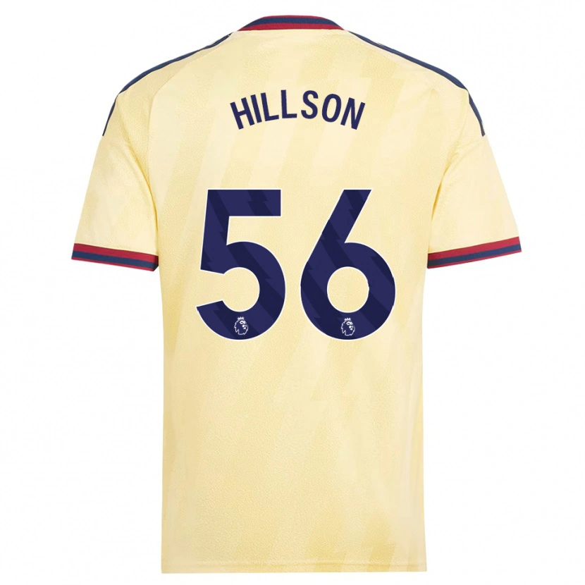 Danxen Herren James Hillson #56 Hell Gelb Mitternachtsblau Ausweichtrikot Trikot 2026/27 T-Shirt Schweiz
