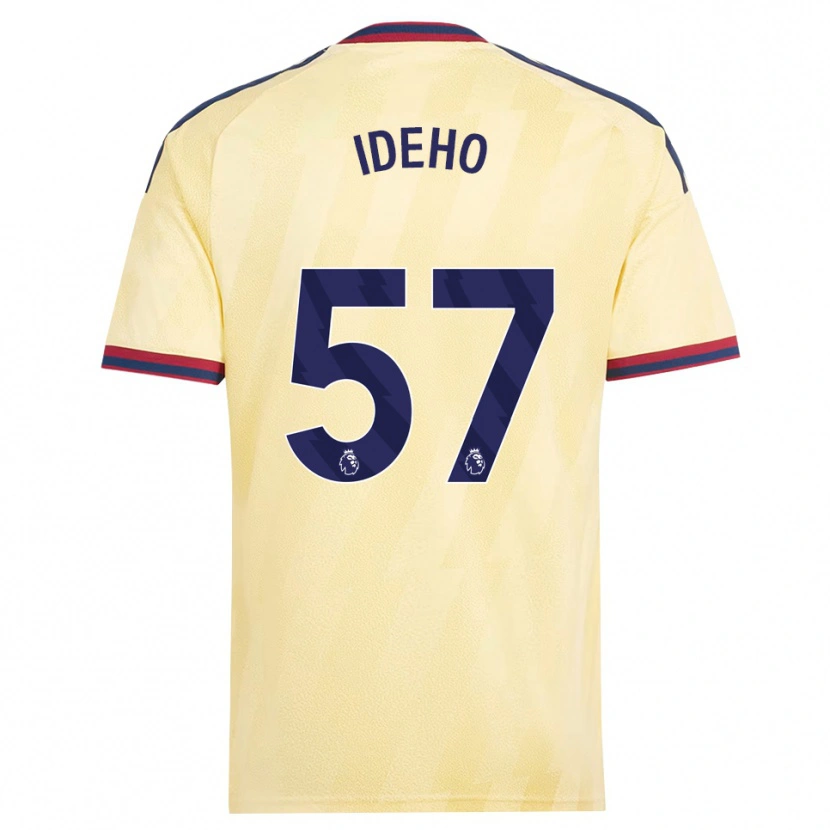 Danxen Herren Joel Ideho #57 Hell Gelb Mitternachtsblau Ausweichtrikot Trikot 2026/27 T-Shirt Schweiz