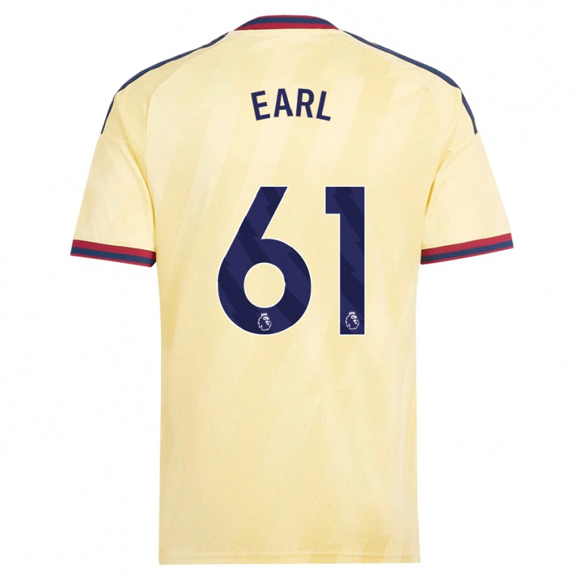 Danxen Herren Madison Earl #61 Hell Gelb Mitternachtsblau Ausweichtrikot Trikot 2026/27 T-Shirt Schweiz