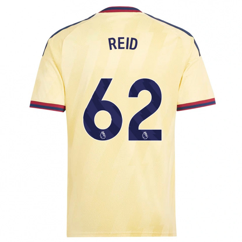 Danxen Herren Katie Reid #62 Hell Gelb Mitternachtsblau Ausweichtrikot Trikot 2026/27 T-Shirt Schweiz