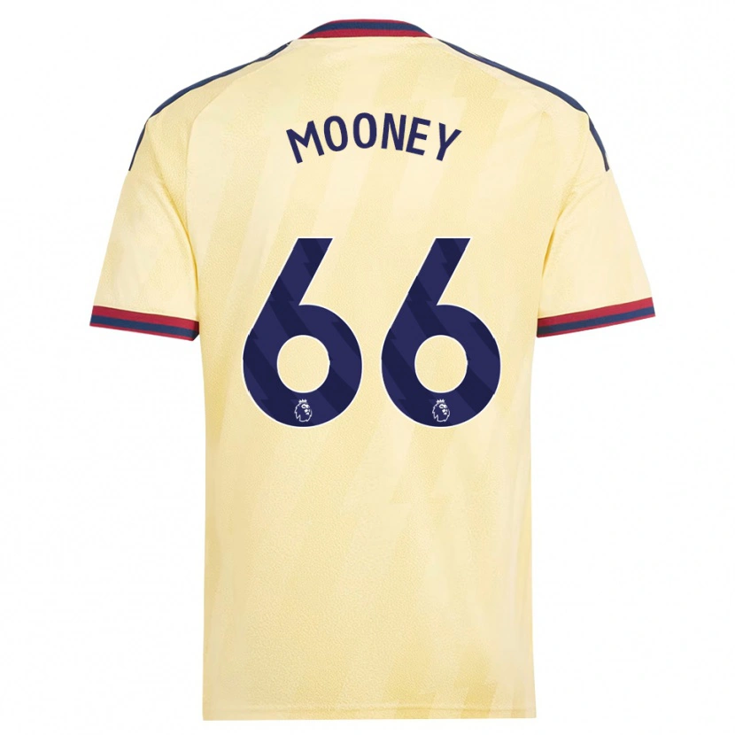 Danxen Herren Evan Mooney #66 Hell Gelb Mitternachtsblau Ausweichtrikot Trikot 2026/27 T-Shirt Schweiz