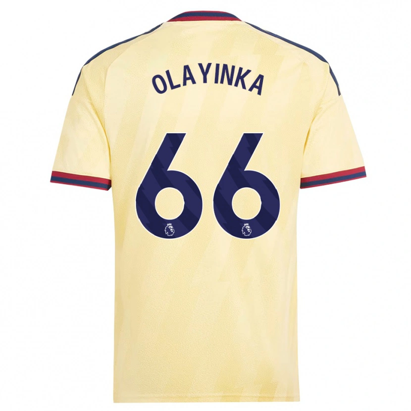 Danxen Herren James Olayinka #66 Hell Gelb Mitternachtsblau Ausweichtrikot Trikot 2026/27 T-Shirt Schweiz