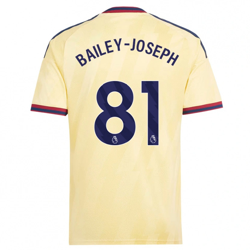 Danxen Herren Brando Bailey-Joseph #81 Hell Gelb Mitternachtsblau Ausweichtrikot Trikot 2026/27 T-Shirt Schweiz