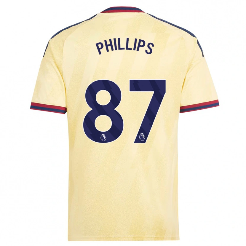 Danxen Herren Bowen Phillips #87 Hell Gelb Mitternachtsblau Ausweichtrikot Trikot 2026/27 T-Shirt Schweiz
