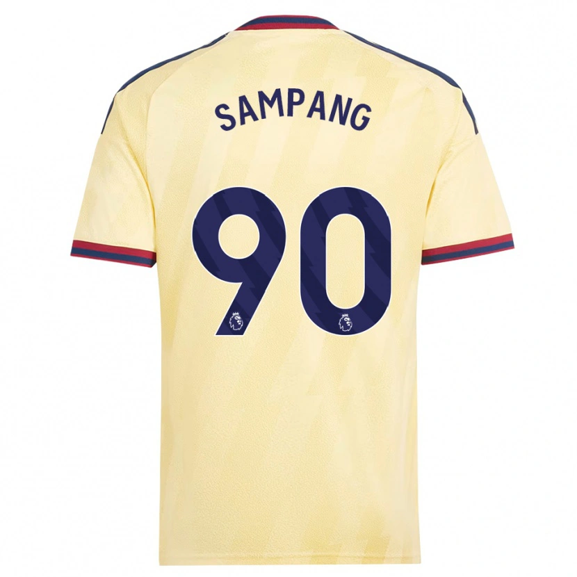 Danxen Herren Saurap Sampang #90 Hell Gelb Mitternachtsblau Ausweichtrikot Trikot 2026/27 T-Shirt Schweiz