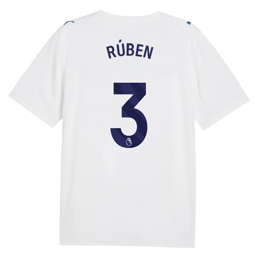 Danxen Herren Rúben Dias #3 Marineweiß Ausweichtrikot Trikot 2026/27 T-Shirt Schweiz
