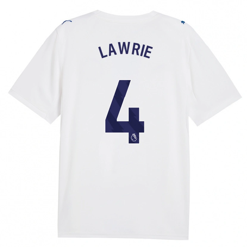 Danxen Herren Freddie Lawrie #4 Marineweiß Ausweichtrikot Trikot 2026/27 T-Shirt Schweiz
