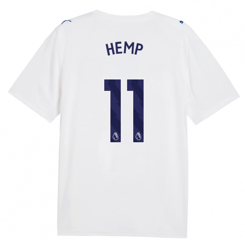 Danxen Herren Lauren Hemp #11 Marineweiß Ausweichtrikot Trikot 2026/27 T-Shirt Schweiz