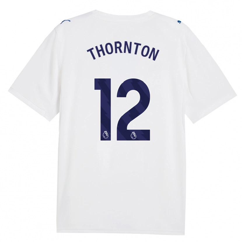 Danxen Herren Archie Thornton #12 Marineweiß Ausweichtrikot Trikot 2026/27 T-Shirt Schweiz
