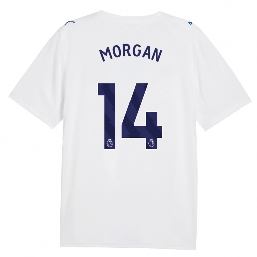 Danxen Herren Esme Morgan #14 Marineweiß Ausweichtrikot Trikot 2026/27 T-Shirt Schweiz