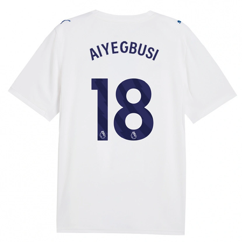 Danxen Herren Tirenioluwa Aiyegbusi #18 Marineweiß Ausweichtrikot Trikot 2026/27 T-Shirt Schweiz