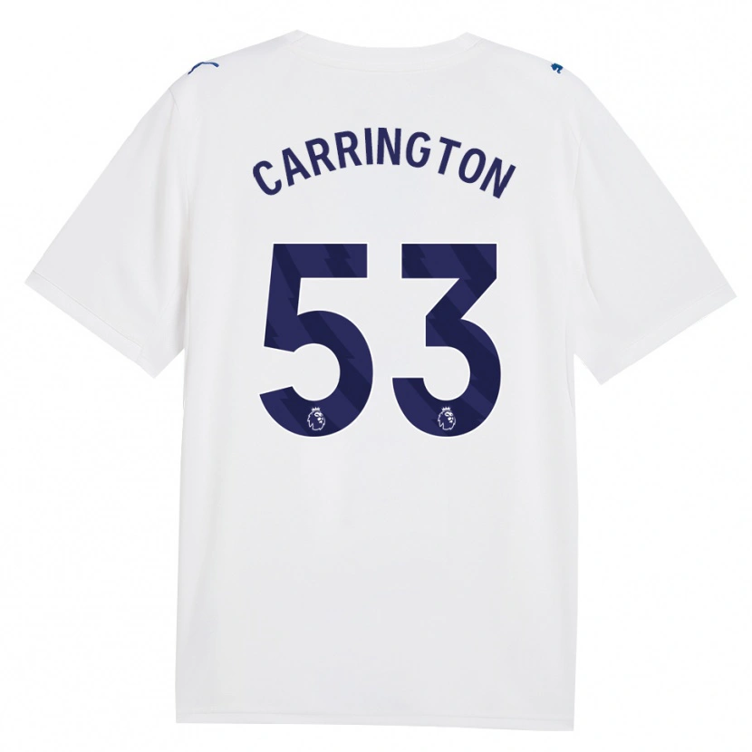 Danxen Herren Ezra Carrington #53 Marineweiß Ausweichtrikot Trikot 2026/27 T-Shirt Schweiz