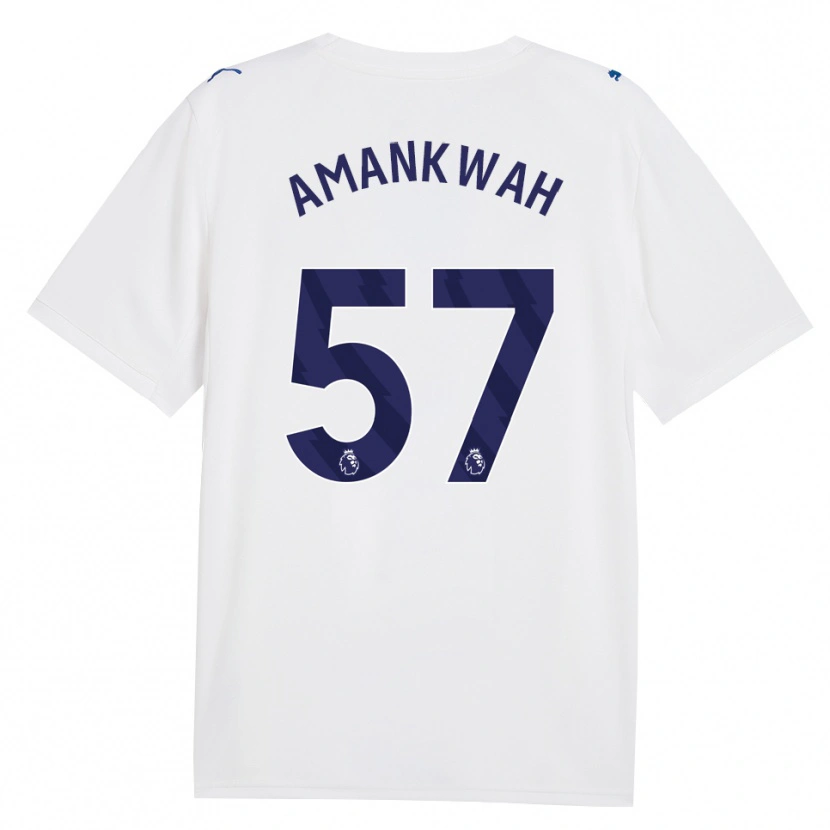 Danxen Herren Yeboah Amankwah #57 Marineweiß Ausweichtrikot Trikot 2026/27 T-Shirt Schweiz