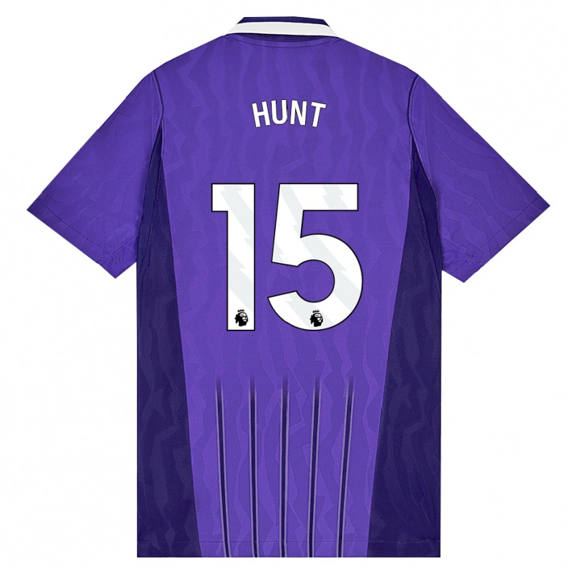 Danxen Herren Clare Hunt #15 Violett Weiß Ausweichtrikot Trikot 2026/27 T-Shirt Schweiz