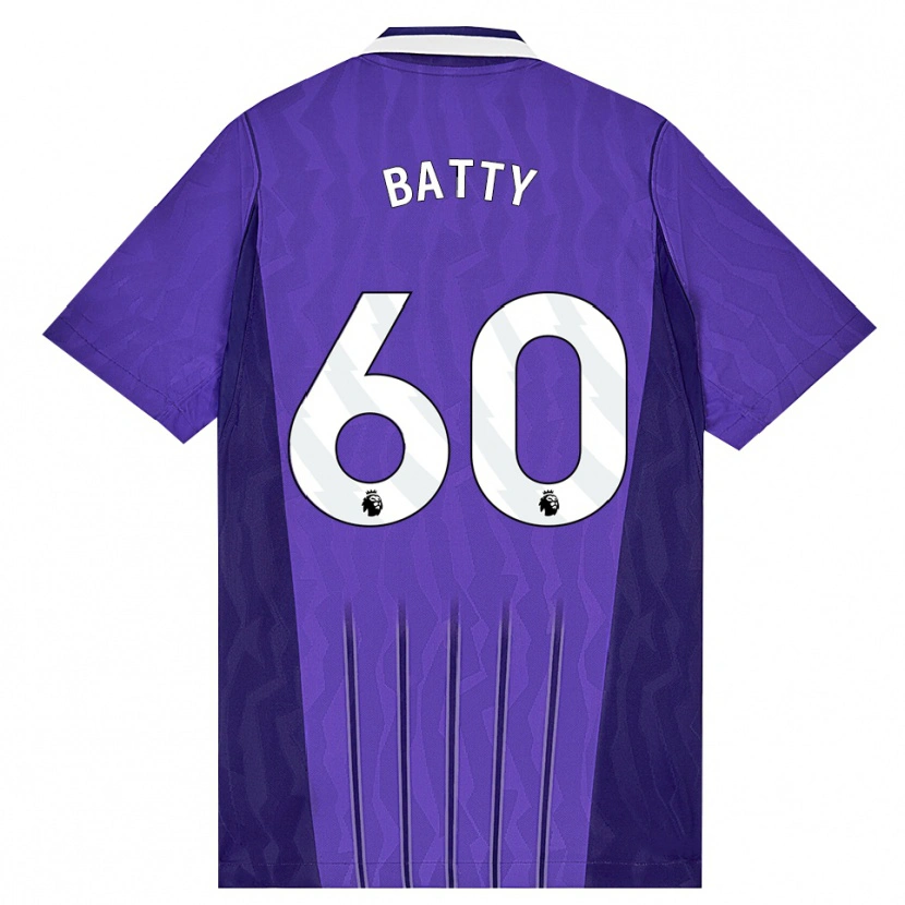 Danxen Herren Dan Batty #60 Violett Weiß Ausweichtrikot Trikot 2026/27 T-Shirt Schweiz